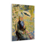 The Umbrella - Pierre-Auguste Renoir Canvas
