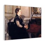 Madame Manet at the Piano - Edouard Manet