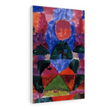 A pressure of Tegernsee - Paul Klee Canvas