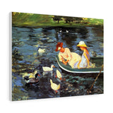 Summertime - Mary Cassatt Canvas