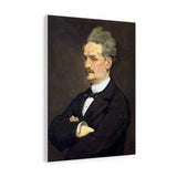 The Journalist Henri Rochefort - Edouard Manet Canvas