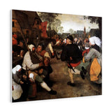 The Peasant Dance - Pieter Bruegel the Elder Canvas