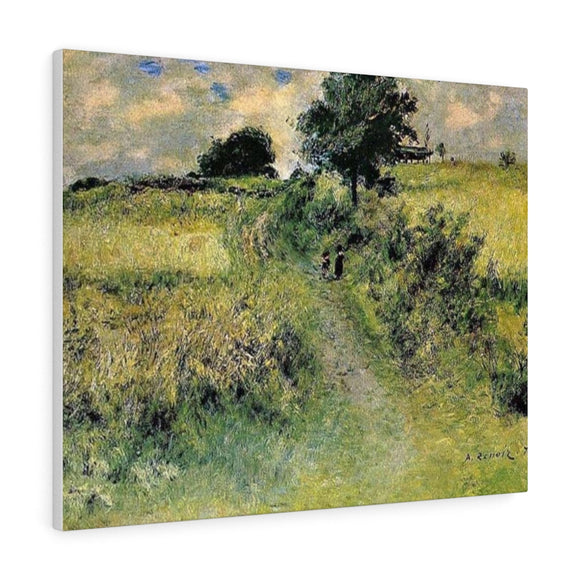 The Field - Pierre-Auguste Renoir Canvas