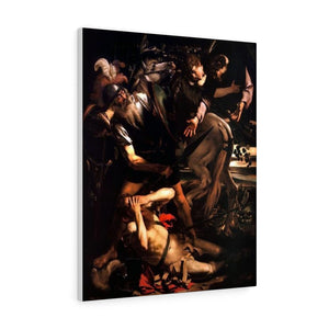 Conversion of Saint Paul - Caravaggio Canvas