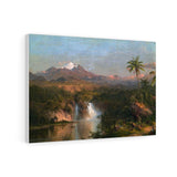 View of Cotopaxi - Frederic Edwin Church Canvas