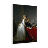 Portrait of Antoine-Laurent Lavoisier and his wife - Jacques-Louis David