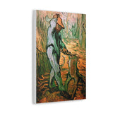 The Woodcutter after Millet - Vincent van Gogh Canvas Wall Art