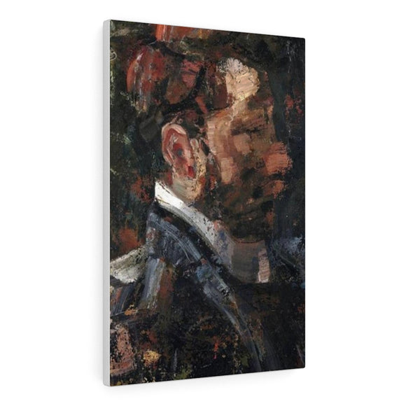 Portrait of a Man - Paul Klee Canvas