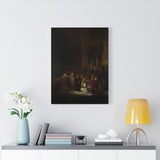 Christ and the Woman Taken in Adultery - Rembrandt Canvas
