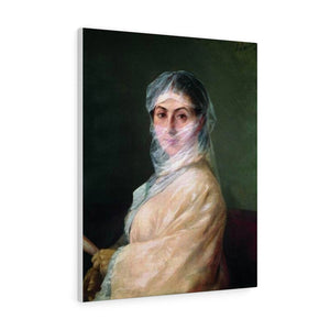 Portrait of the Artist's Wife Anna Burnazyan - Ivan Aivazovsky