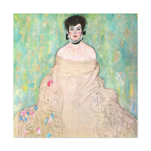 Amalie Zuckerkandl - Gustav Klimt Canvas Wall Art