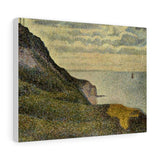 Port-en-Bessin, the Semaphore and Cliffs - Georges Seurat Canvas