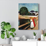 The Girls on the Bridge - Edvard Munch Canvas