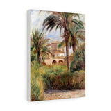 The Test Garden in Algiers - Pierre-Auguste Renoir Canvas