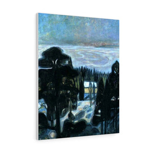 White Night - Edvard Munch Canvas
