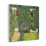 The House of Guardaboschi - Gustav Klimt Canvas Wall Art