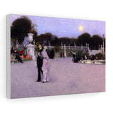 Luxembourg Gardens at Twilight - John Singer Sargent Canvas