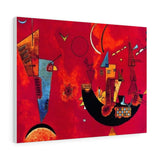 Mit Und Gegen - Wassily Kandinsky Canvas