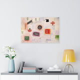 Place signs - Paul Klee Canvas