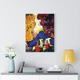 Blue mountain - Wassily Kandinsky Canvas