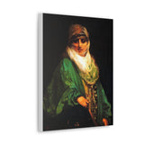 Woman of Constantinople - Jean-Leon Gerome Canvas Wall Art