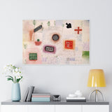 Place signs - Paul Klee Canvas