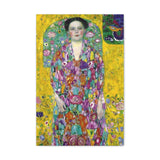 Portrait Of Eugenia Primavesi - Gustav Klimt Canvas Wall Art