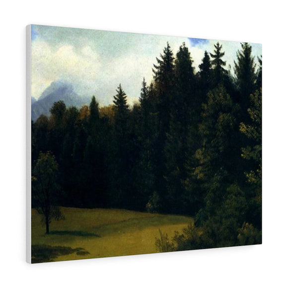 Mountain Resort - Albert Bierstadt Canvas