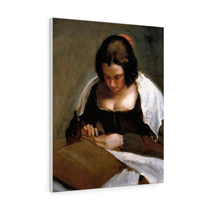 The Needlewoman - Diego Velazquez Canvas
