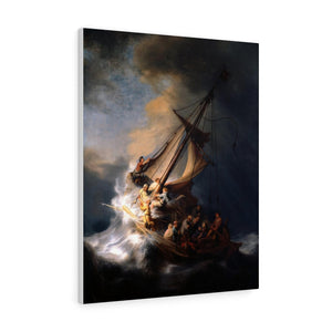 Christ In The Storm On The Sea Of Galilee - Rembrandt Canvas