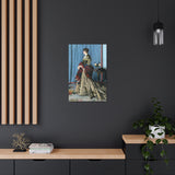 Portrait of Madame Gaudibert - Claude Monet Canvas Wall Art