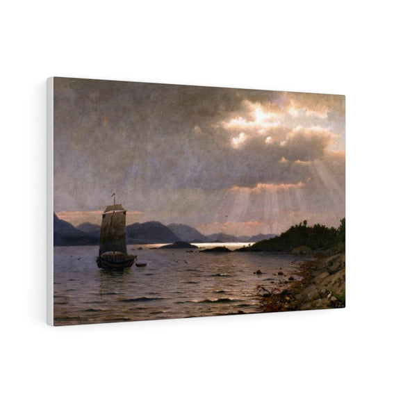 Section on the Coast - Adelsteen Normann Canvas