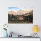 The Rocky Mountains, Landers Peak - Albert Bierstadt Canvas