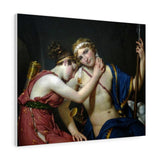 The Farewell of Telemachus and Eucharis - Jacques-Louis David