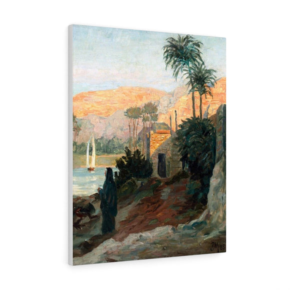 View of Capri -  Peder Mørk Mønsted Canvas