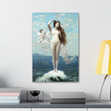 Venus Rising the Star - Jean-Leon Gerome Canvas Wall Art