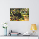 Tropical Landscape - Albert Bierstadt Canvas