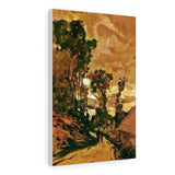 The Road to the Farm of Saint-Simeon - Claude Monet Canvas Wall Art