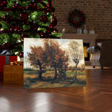 Autumn Landscape with Four Trees - Vincent van Gogh Canvas