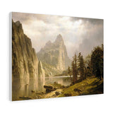 Merced River, Yosemite Valley - Albert Bierstadt Canvas