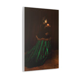 Camille (also known as The Woman in a Green Dress) - Claude Monet Canvas Wall Art