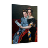 The Sisters Zenaide and Charlotte-Bonaparte - Jacques-Louis David