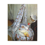 Jean Monet in the Craddle - Claude Monet Canvas Wall Art