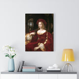 Joanna Of Aragon - Raphael Canvas