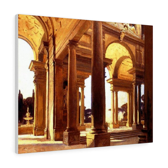 A Study of Architecture, Florence - John Singer Sargent Canvas