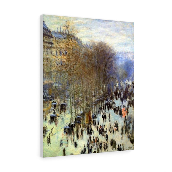Boulevard Des Capucines - Claude Monet Canvas
