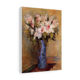 Vase of Lilacs and Roses - Pierre-Auguste Renoir Canvas