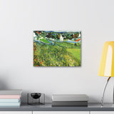 Vineyards with a View of Auvers - Vincent van Gogh Canvas Wall Art