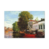 Zaan at Zaandam - Claude Monet Canvas Wall Art