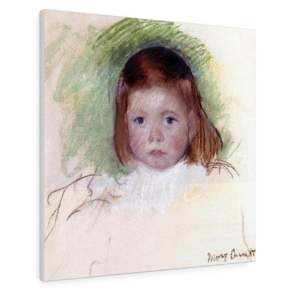 Portrait Of Ellen Mary Cassatt - Mary Cassatt Canvas